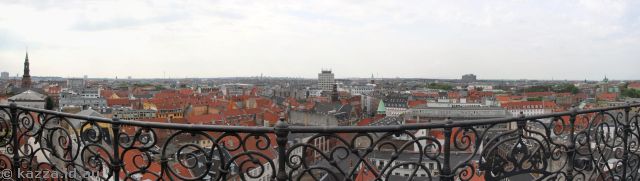 View northwest from Copenhagen Rundetaarn